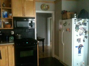 Big white fridge